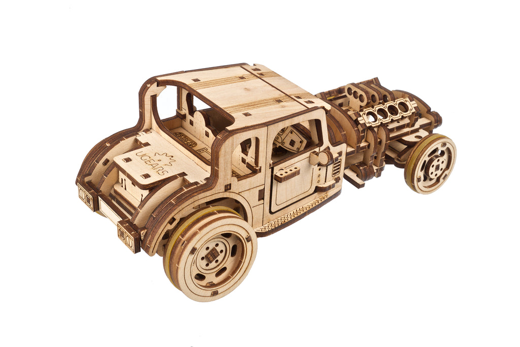 3D palapeli - Hot Rod Furious Mouse