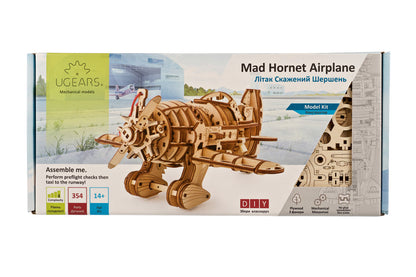 3D palapeli - Mad hornet airplane