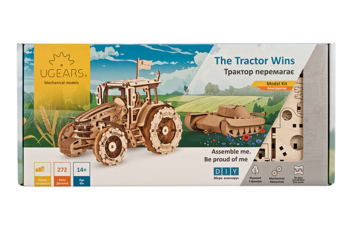 3D palapeli - Tractor Wins