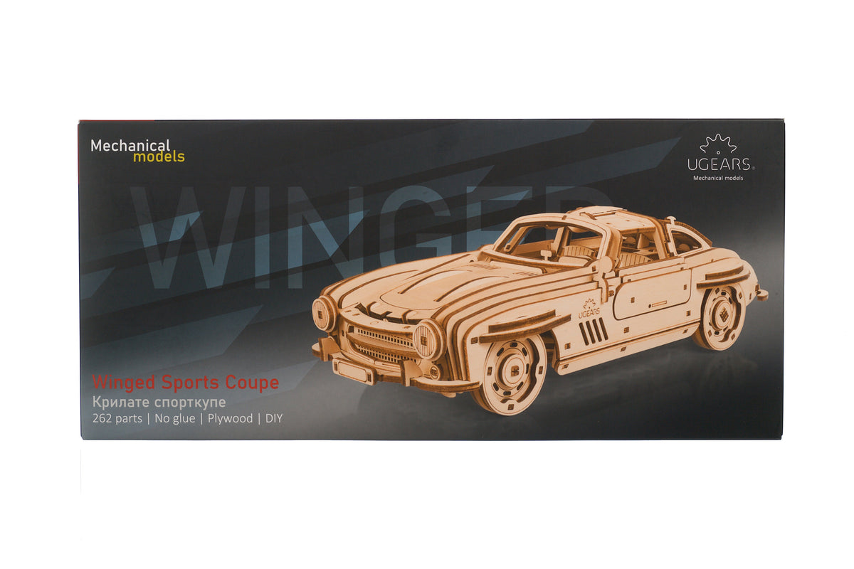 3D palapeli - Siivekäs Coupe Urheiluauto