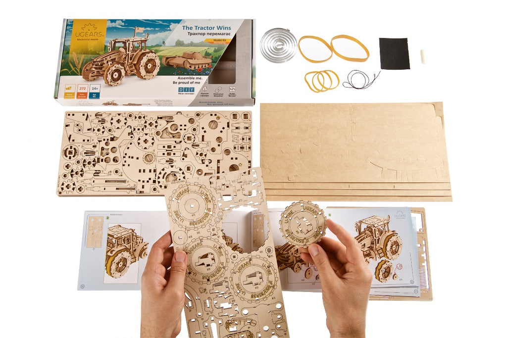 3D palapeli - Tractor Wins