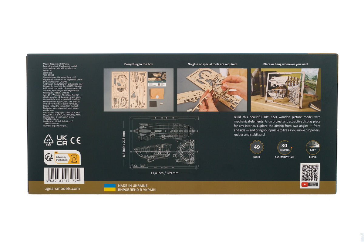 Zeppelin 2.5D Palapeli