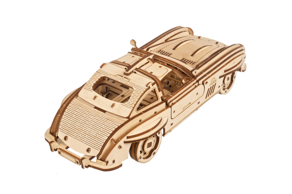 3D palapeli - Siivekäs Coupe Urheiluauto