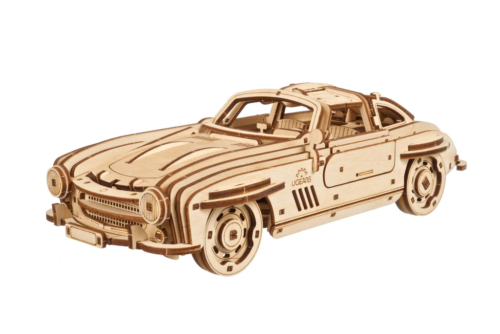 3D palapeli - Siivekäs Coupe Urheiluauto