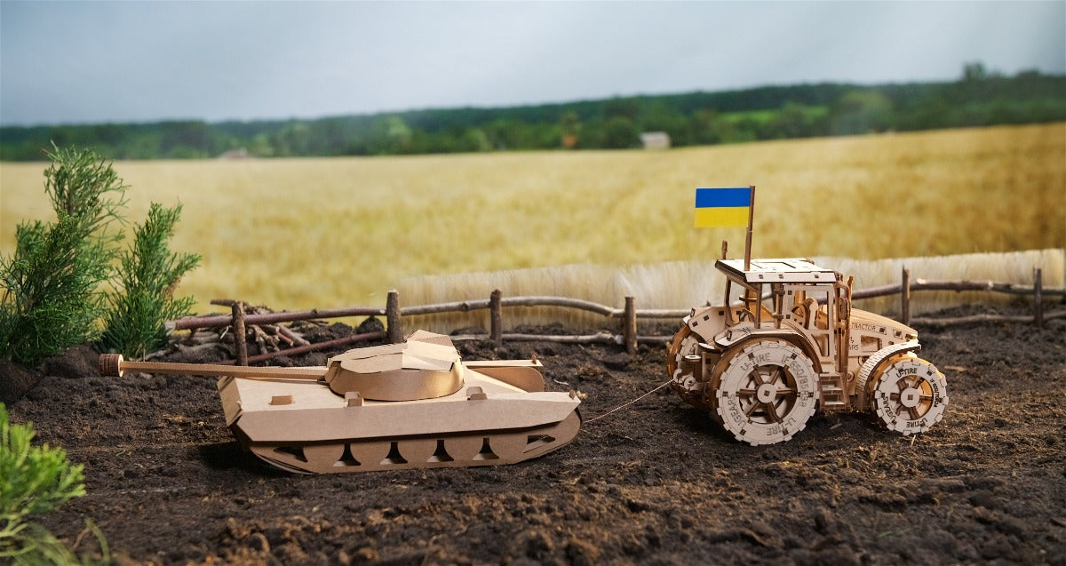 3D palapeli - Tractor Wins