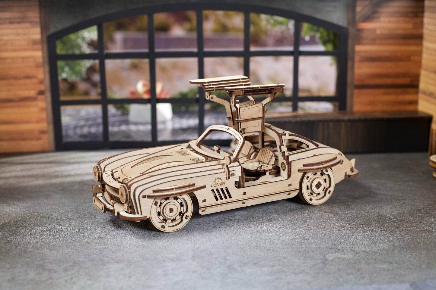3D palapeli - Siivekäs Coupe Urheiluauto