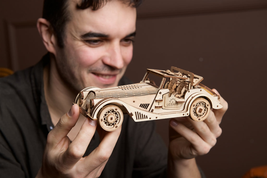 3D palapeli - Urheiluauto Rapid Mouse