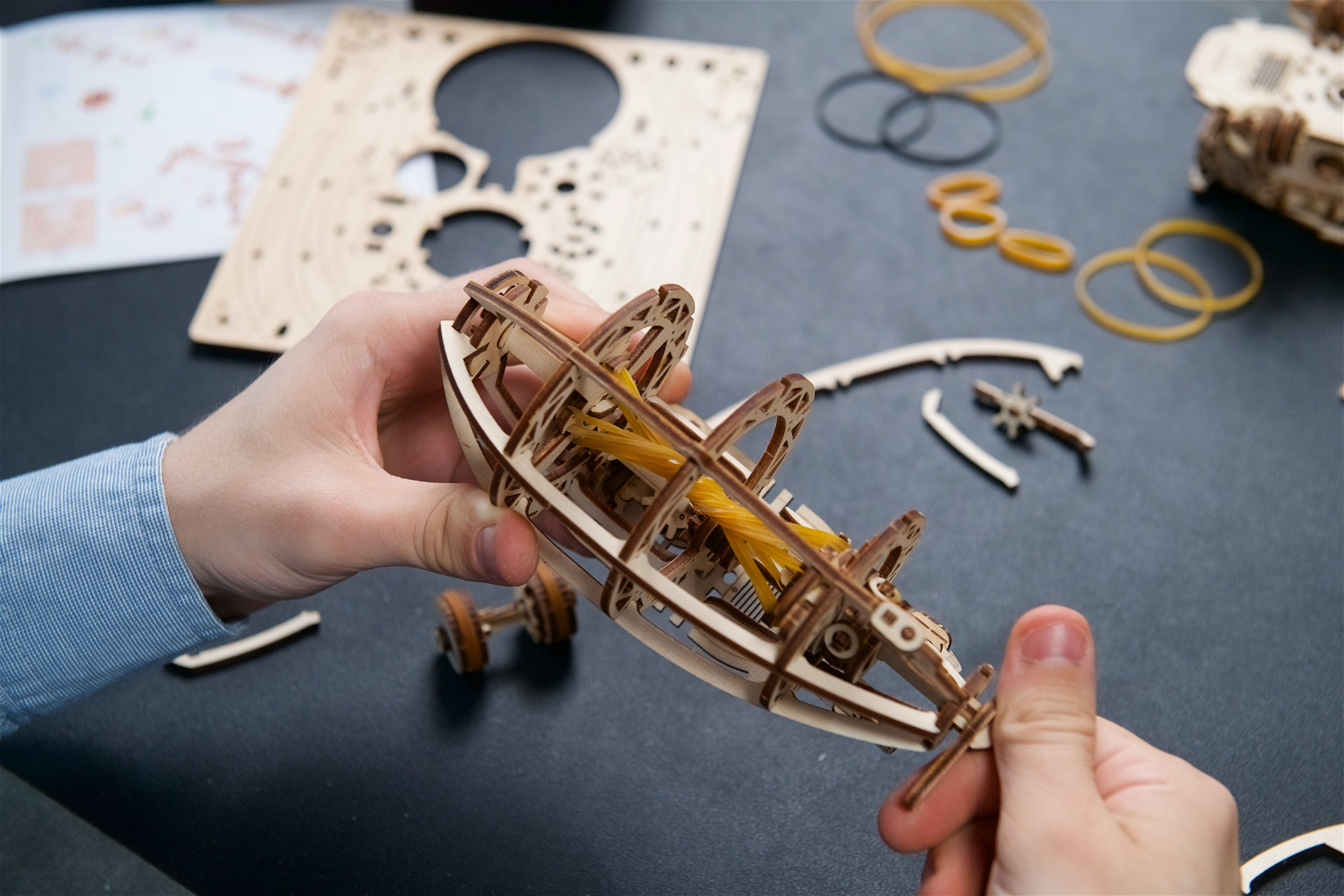 3D palapeli - Steampunk Ilmalaiva