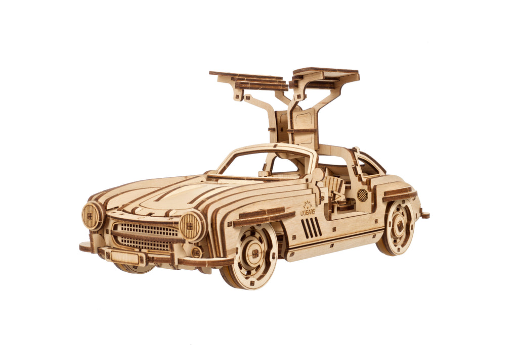 3D palapeli - Siivekäs Coupe Urheiluauto