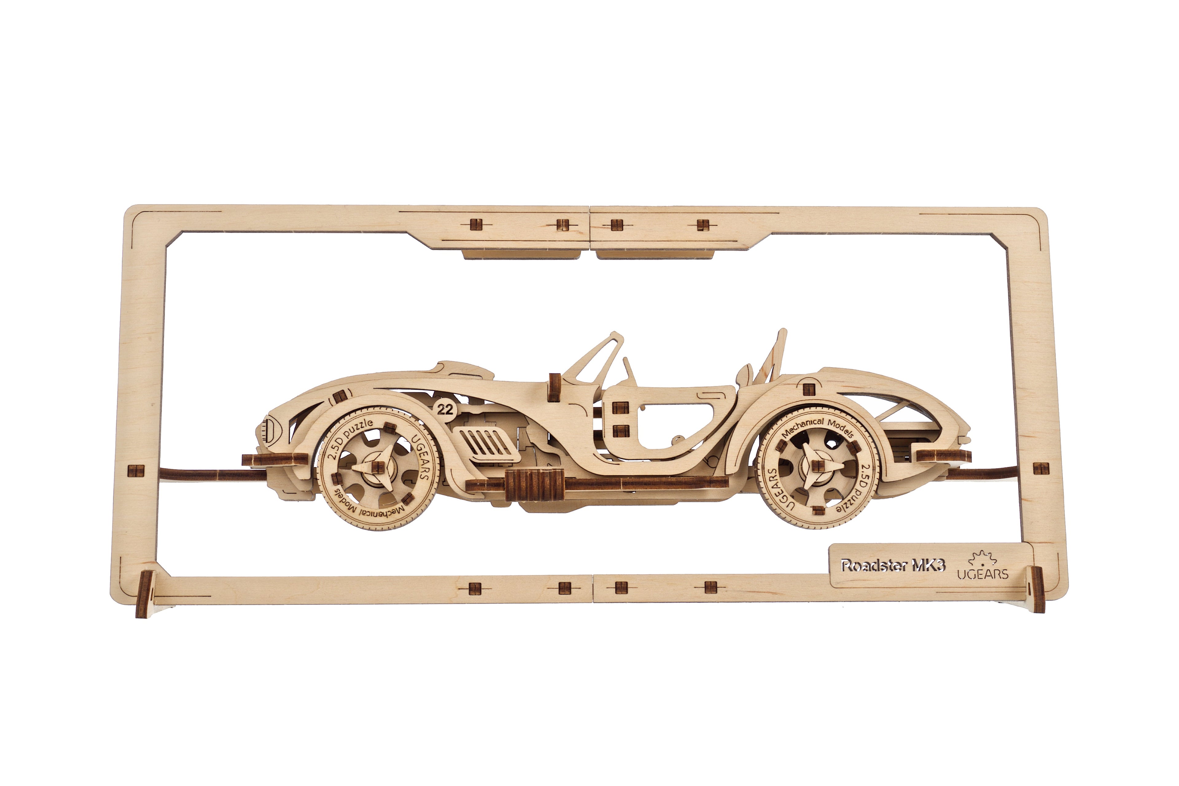 Roadster MK3 2.5D Puzzle