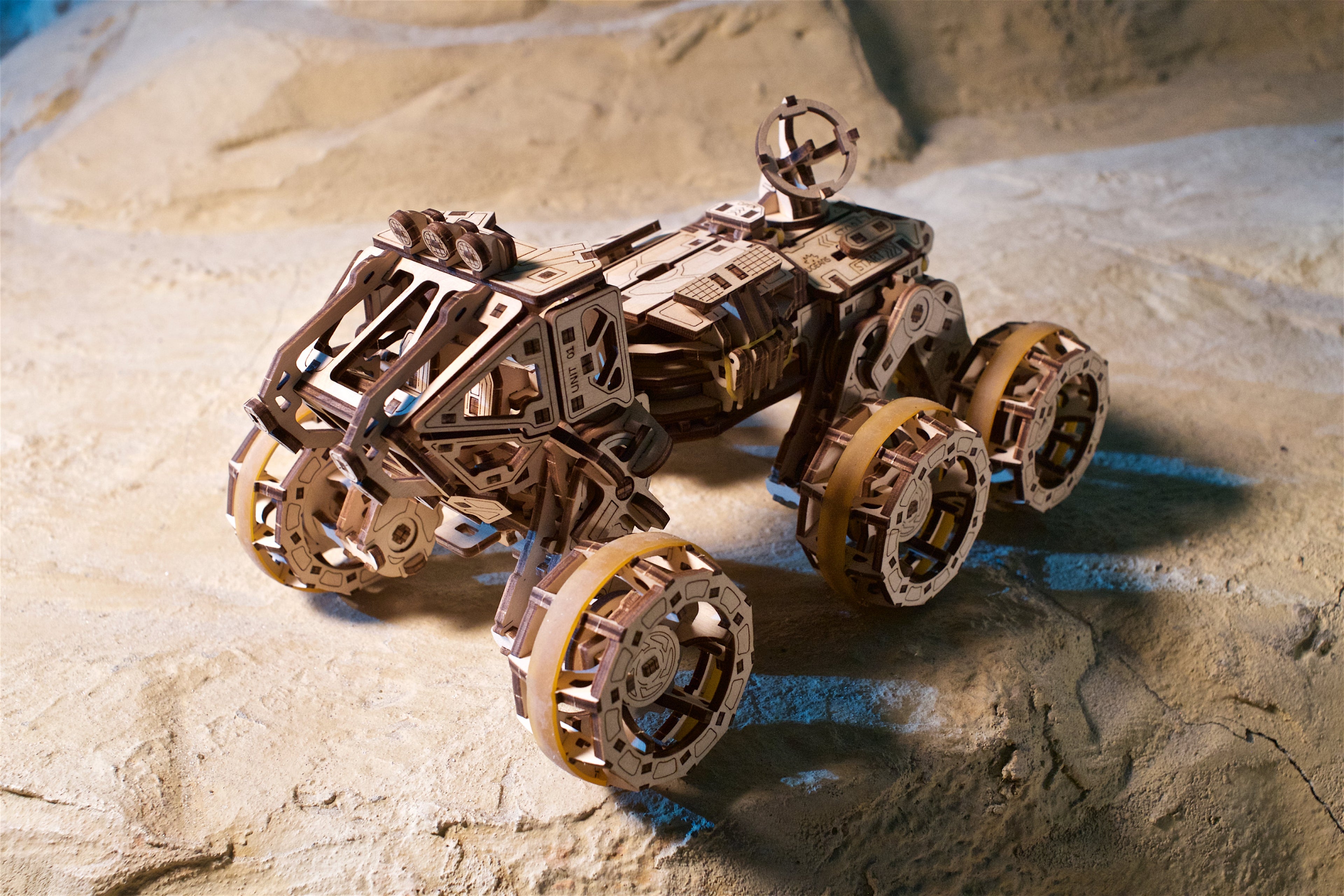 3D palapeli - Miehitetty Mars-mönkijä