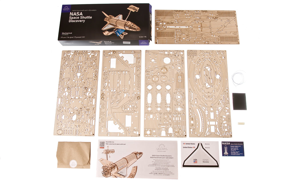 3D palapeli - NASA Space Shuttle Discovery