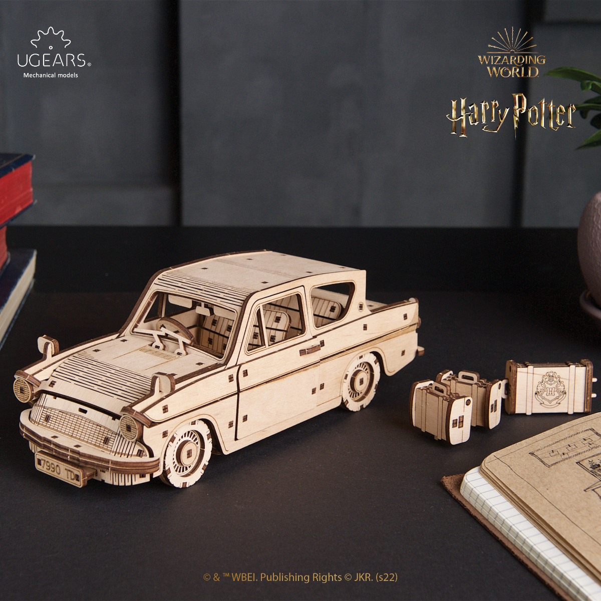 Ugears (Suomi) - Harry Potter Flying Ford Anglia™