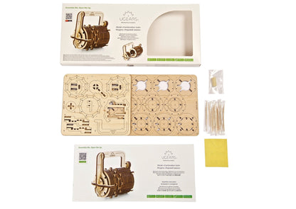 3D Palapeli - 34 palaa - Combination Lock - 3Dpalapelit.com