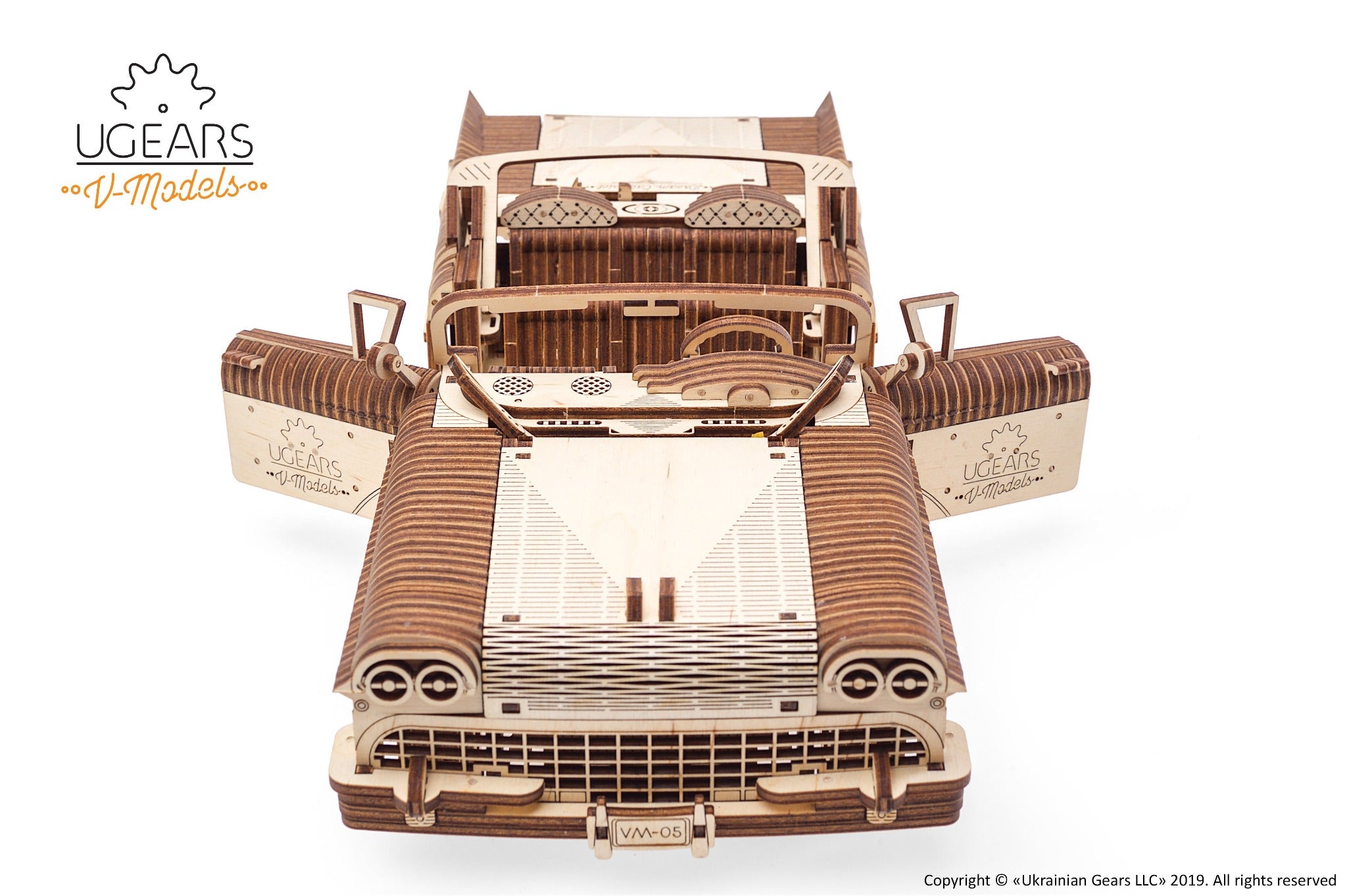 3D Palapeli - 739 palaa - Dream Cabriolet VM-05 - 3Dpalapelit.com