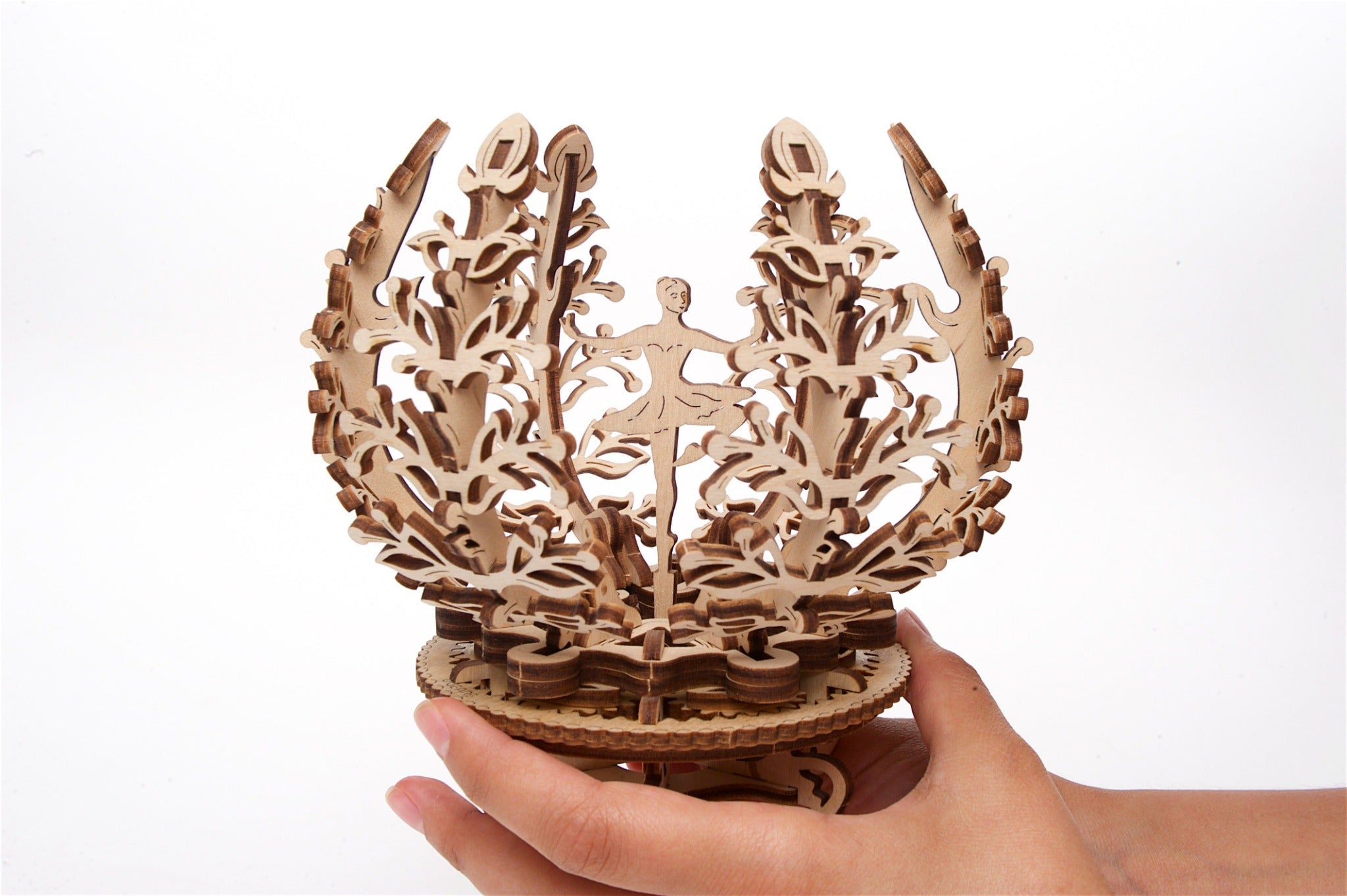 3D Palapeli - 101 palaa - Mekaaninen kukka - 3Dpalapelit.com