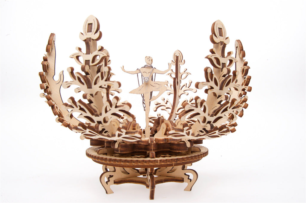 3D Palapeli - 101 palaa - Mekaaninen kukka - 3Dpalapelit.com