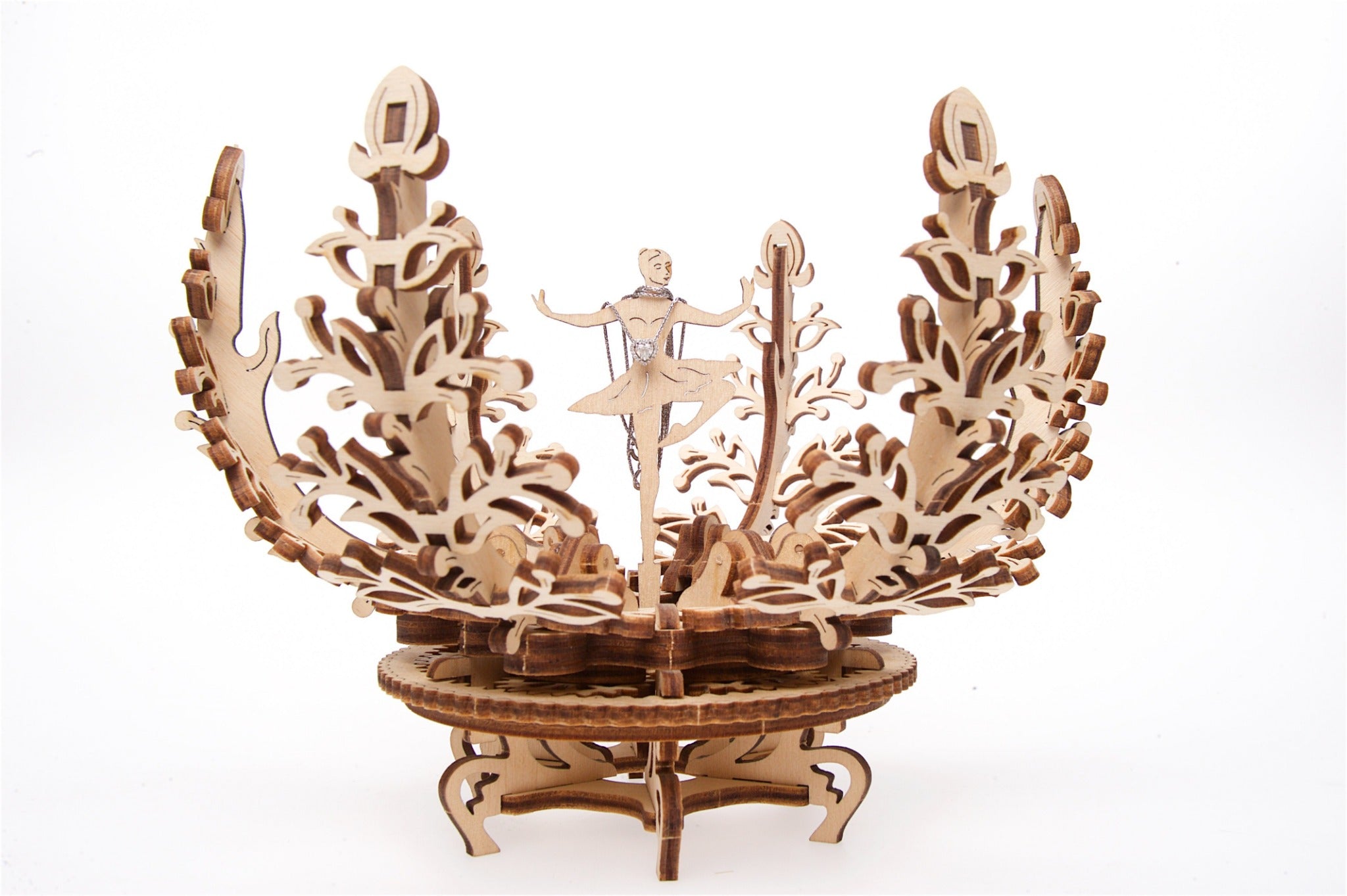 3D Palapeli - 101 palaa - Mekaaninen kukka - 3Dpalapelit.com