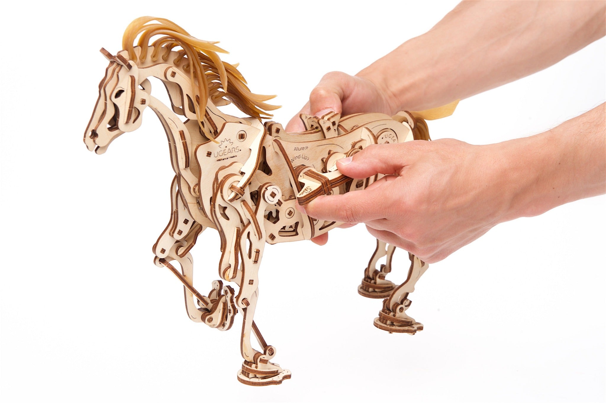 3D Palapeli - 410 palaa - Horse Mechanoid - 3Dpalapelit.com
