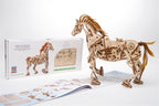 3D Palapeli - 410 palaa - Horse Mechanoid - 3Dpalapelit.com