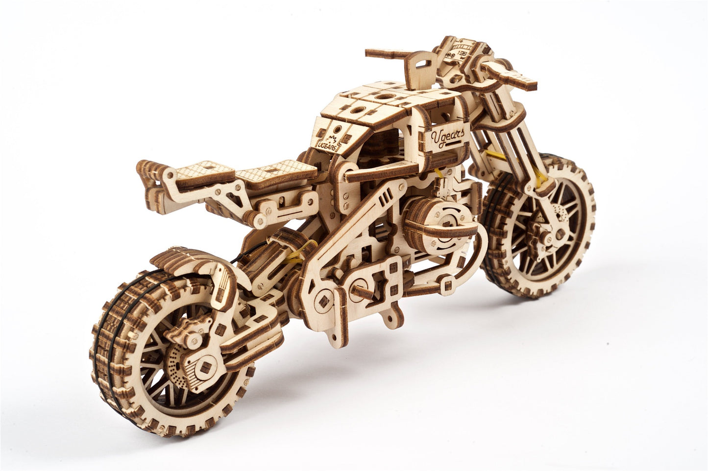 3D Palapeli - 380 palaa - Scrambler UGR-10 Motor Bike with Sidecar - 3Dpalapelit.com