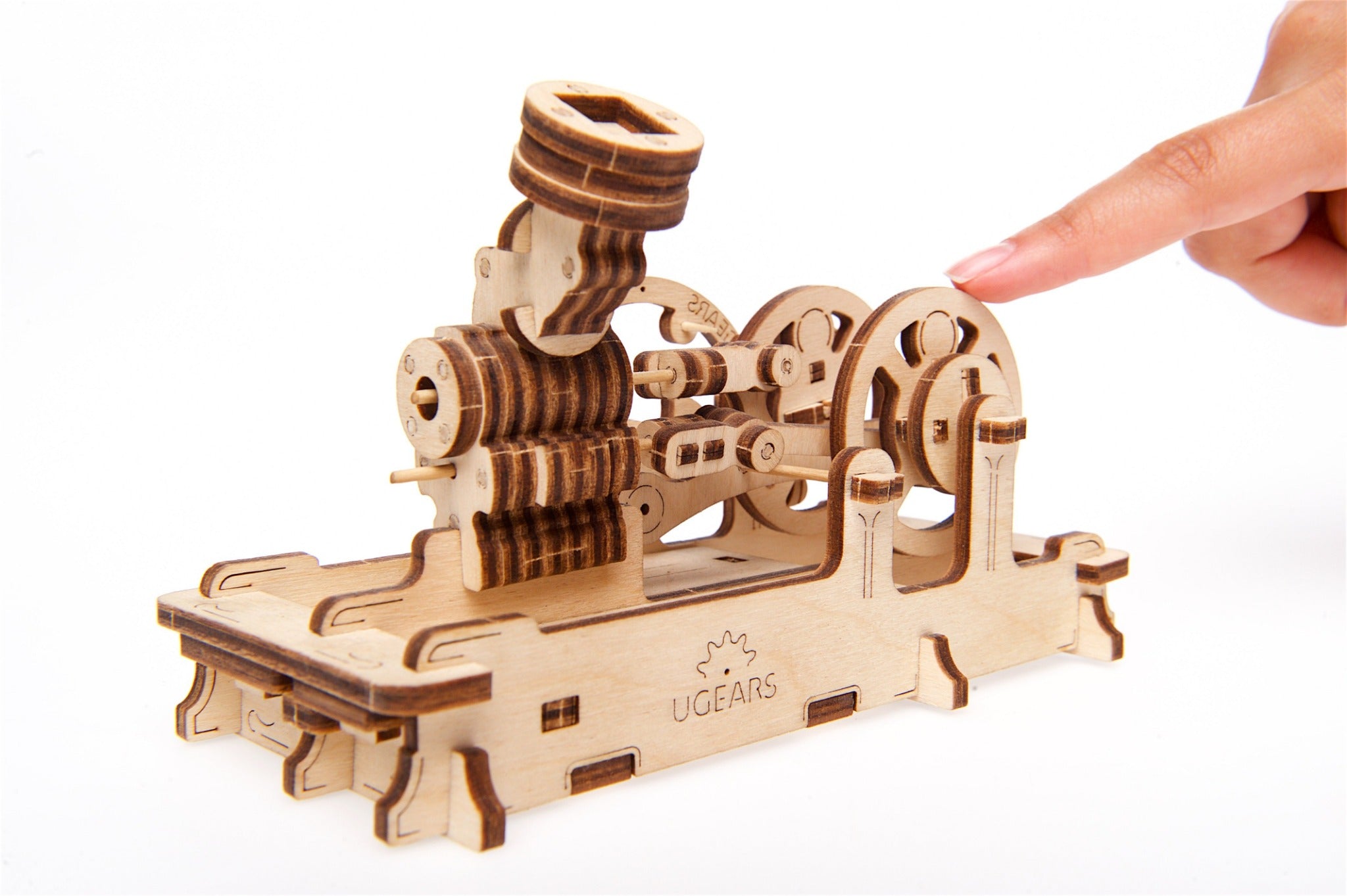 3D Palapeli - 81 palaa - Pneumatic Engine - 3Dpalapelit.com