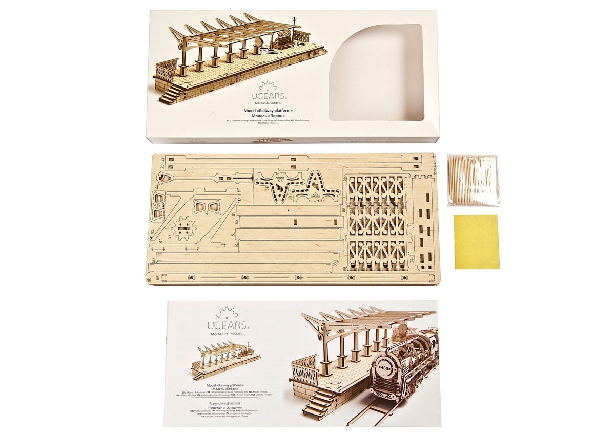 3D palapeli - Railway Platform