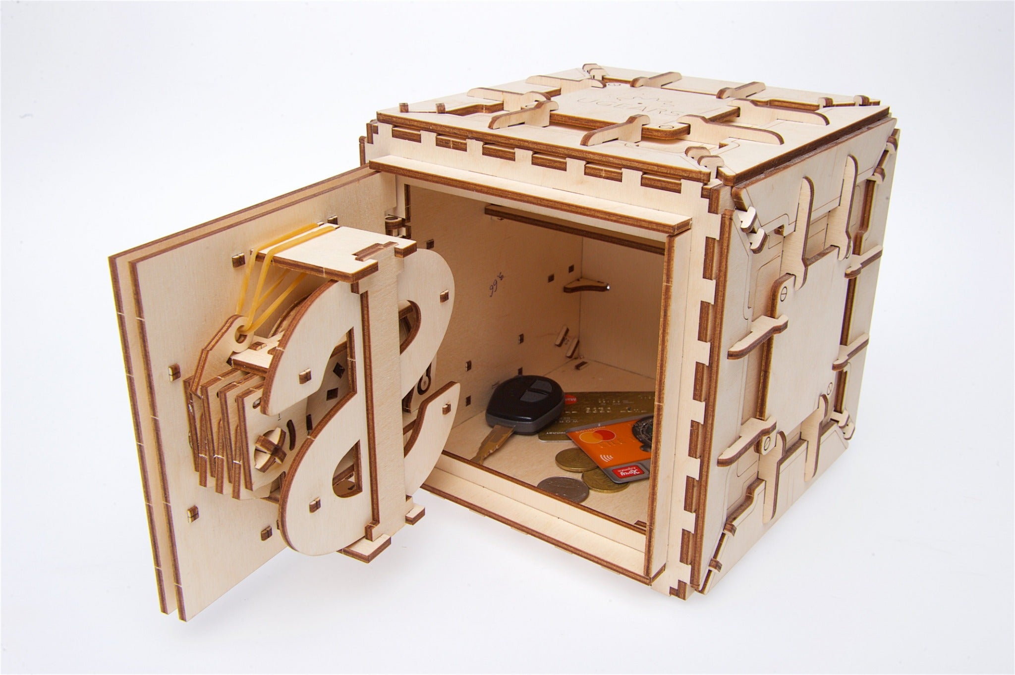 3D Palapeli - 179 palaa - Kassakaappi - 3Dpalapelit.com