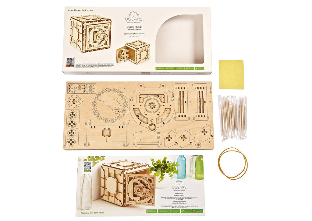 3D Palapeli - 179 palaa - Kassakaappi - 3Dpalapelit.com