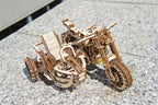 3D Palapeli - 380 palaa - Scrambler UGR-10 Motor Bike with Sidecar - 3Dpalapelit.com