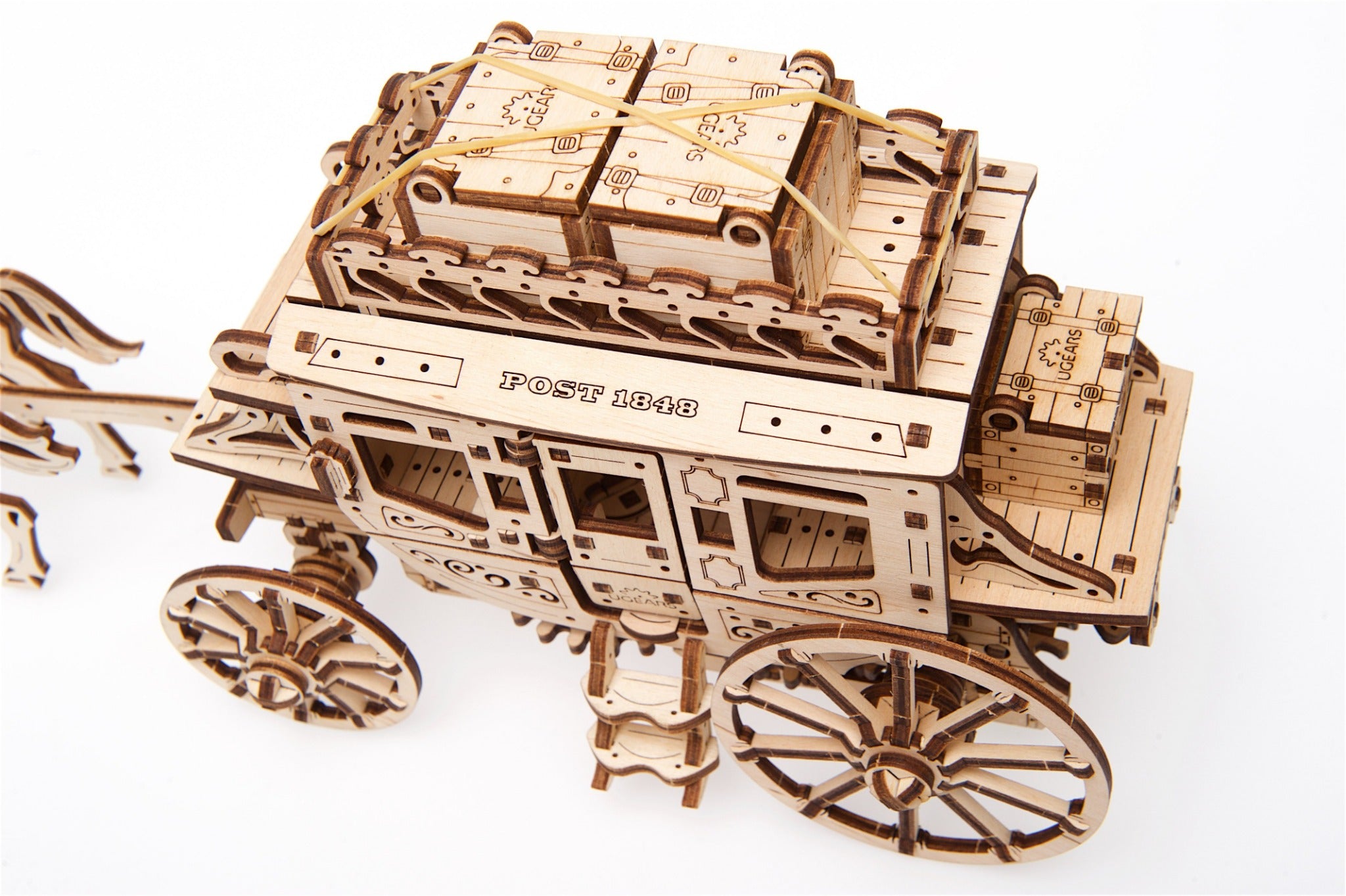 3D Palapeli - 248 palaa - Stagecoach - 3Dpalapelit.com