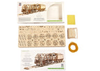 3D Palapeli - 443 palaa - Steam Locomotive with Tender - 3Dpalapelit.com