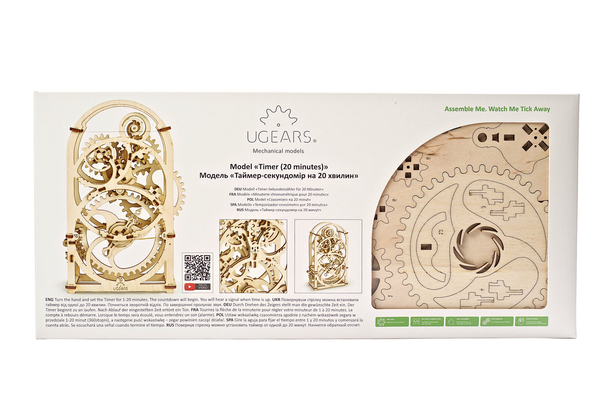 3D palapeli - Mekaaninen ajastin