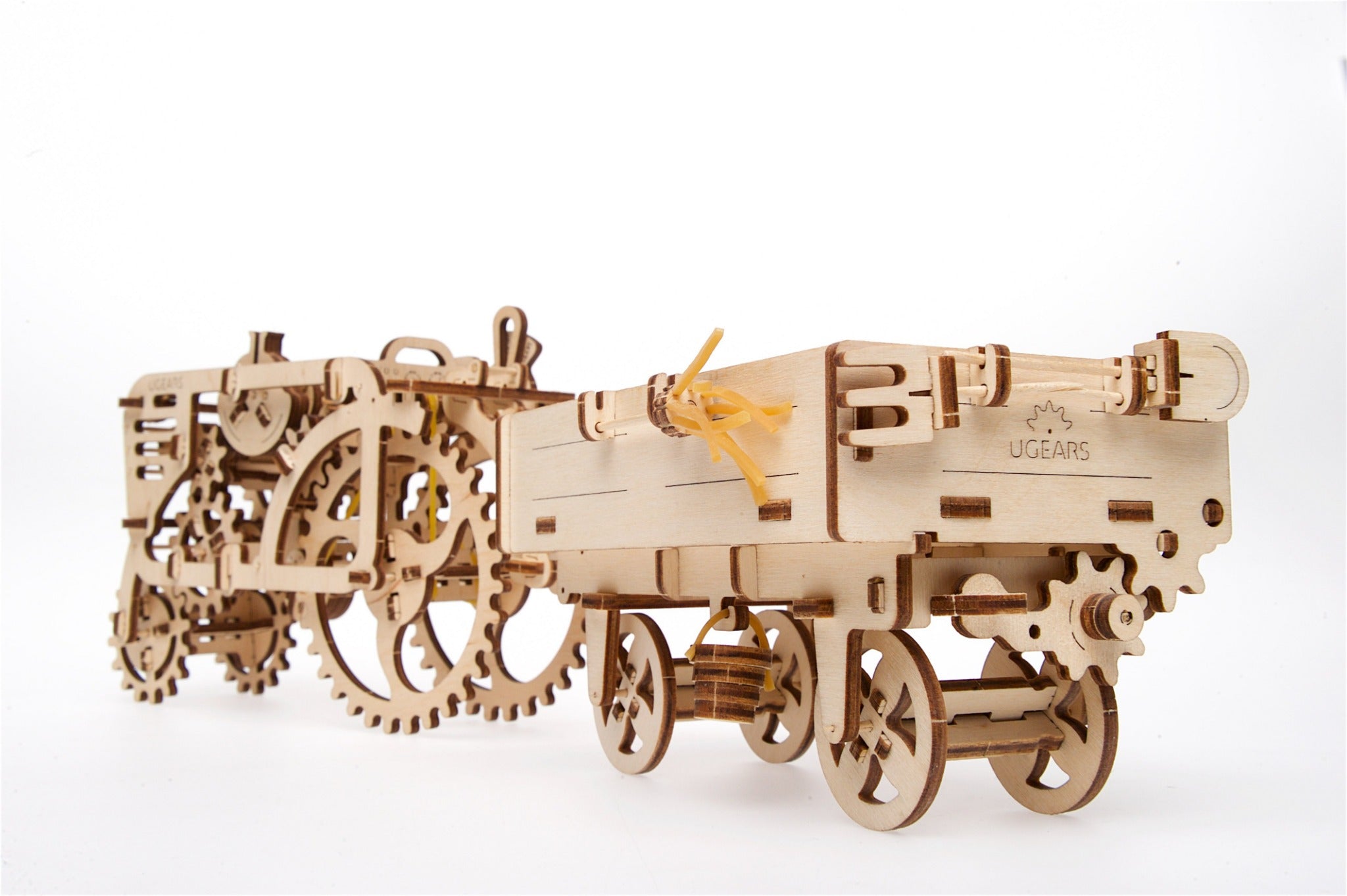 3D Palapeli - 68 palaa - Tractor’s Trailer - 3Dpalapelit.com