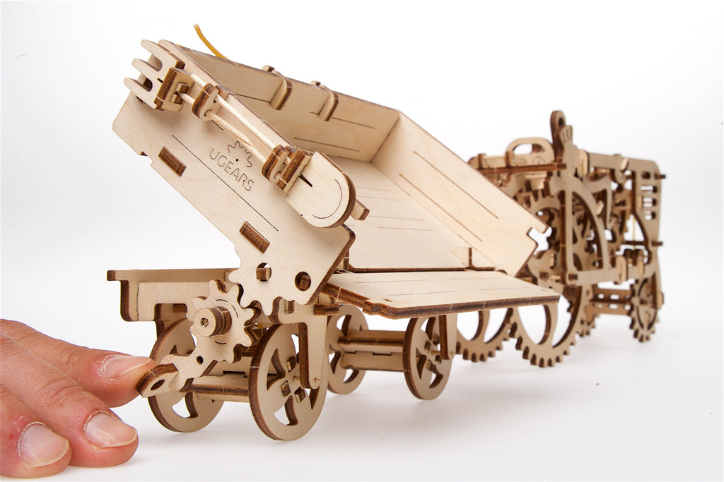 3D Palapeli - 68 palaa - Tractor’s Trailer - 3Dpalapelit.com