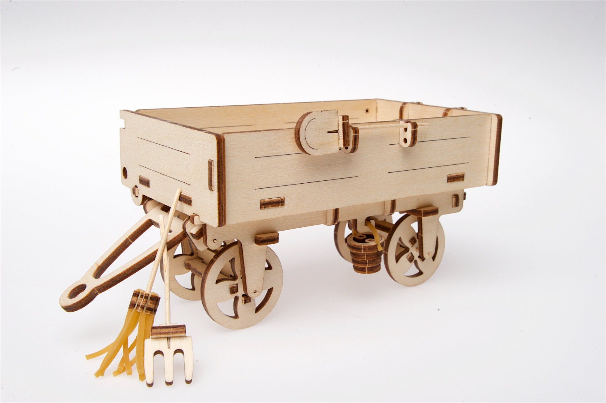 3D Palapeli - 68 palaa - Tractor’s Trailer - 3Dpalapelit.com