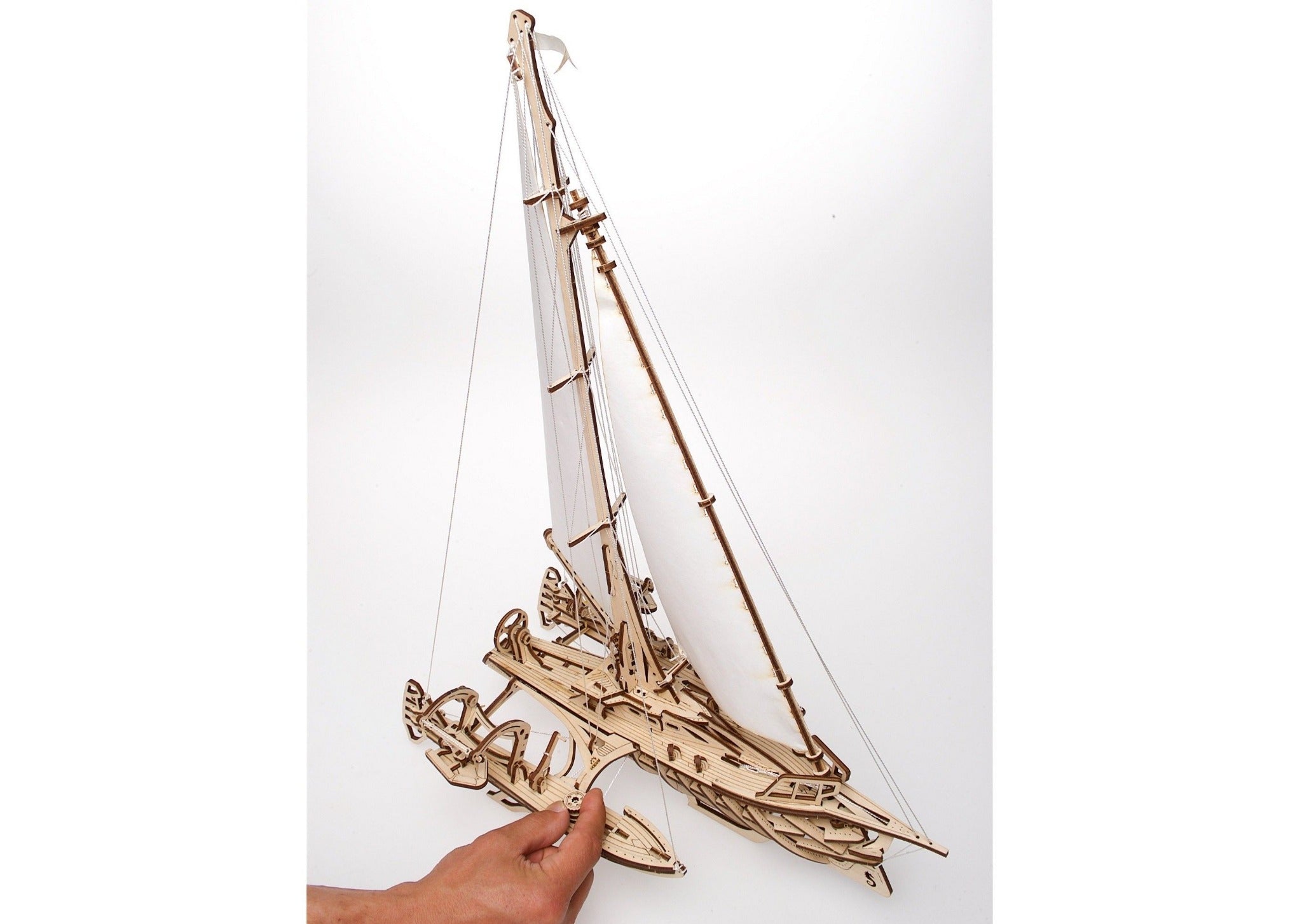 3D Palapeli - 237 palaa - Trimaran Merihobus - 3Dpalapelit.com