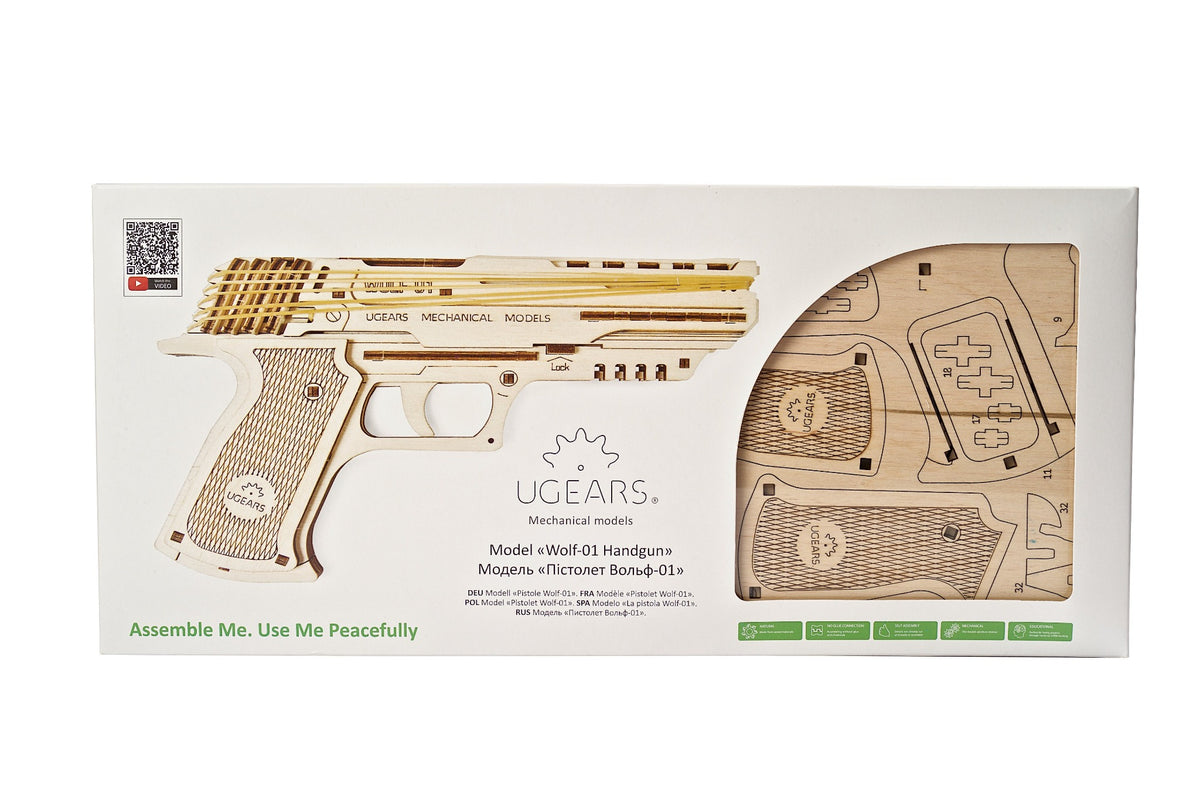 3D palapeli - Wolf-01 Pyssy