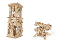 Ugears Archballista-piiritystorni ballistalla – puinen 3D-palapeli, 292 osaa