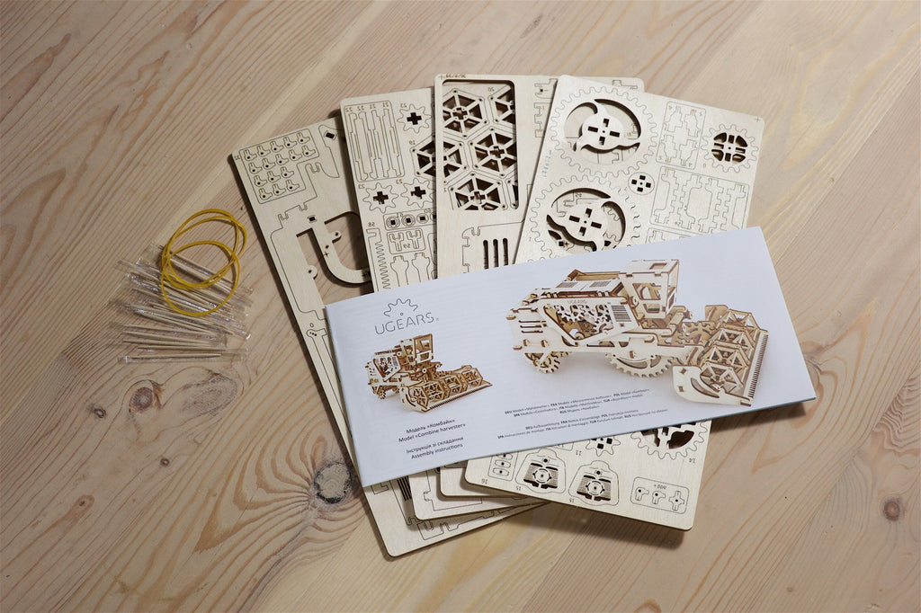 3D Palapeli - 154 palaa - Leikkuupuimuri - 3Dpalapelit.com