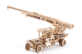 Ugears Fire Ladder -paloauto tikkailla – puinen 3D-palapeli, 537 osaa