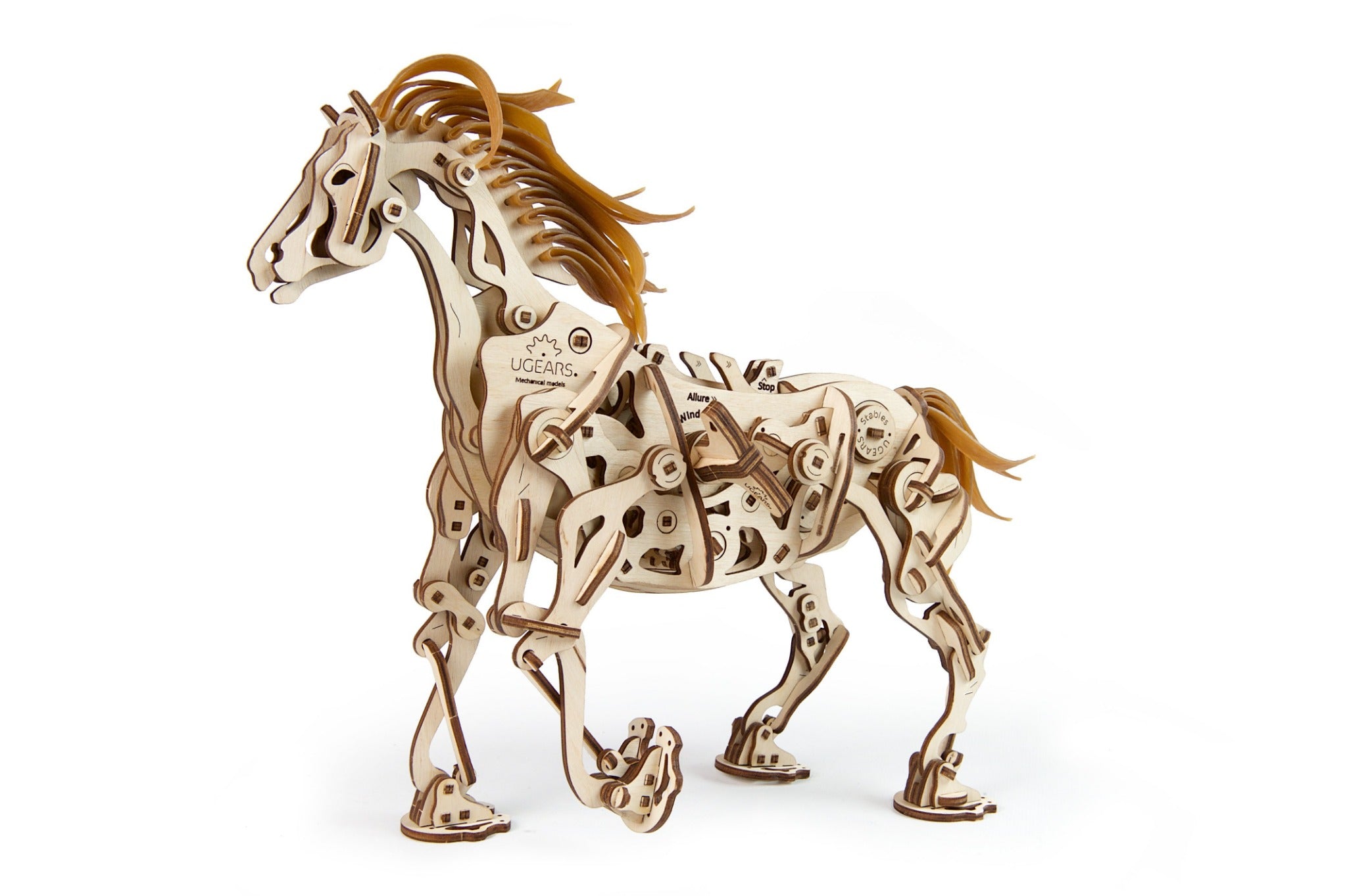 3D Palapeli - 410 palaa - Horse Mechanoid - 3Dpalapelit.com