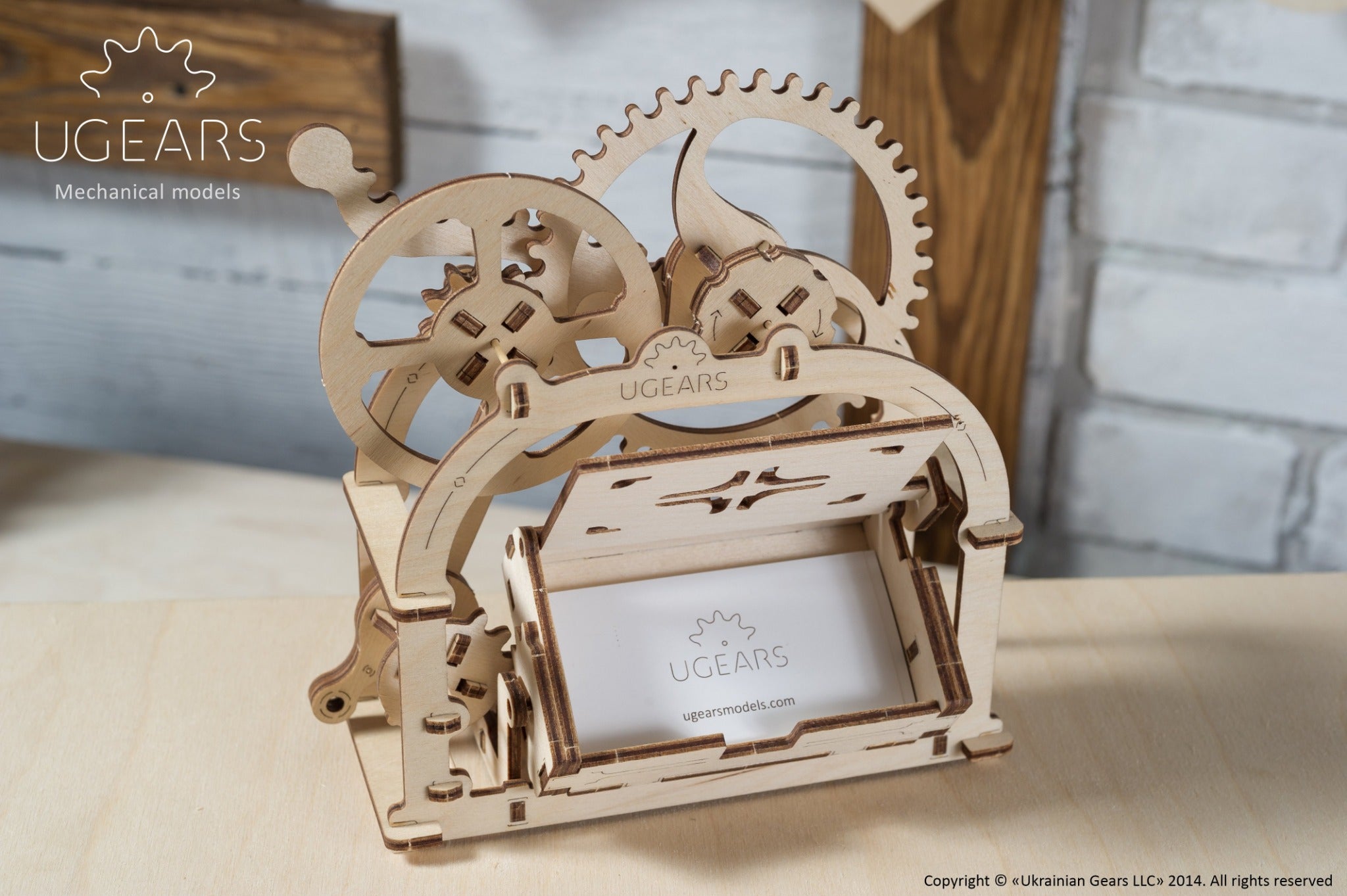 3D Palapeli - 61 palaa - Mechanical Box - 3Dpalapelit.com