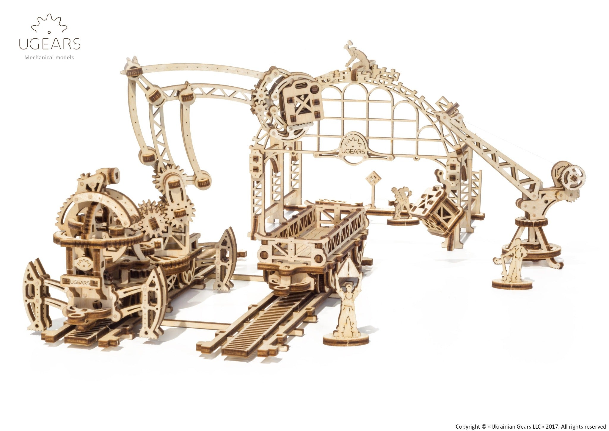 3D Palapeli - 354 palaa - Rail Mounted Manipulator - 3Dpalapelit.com