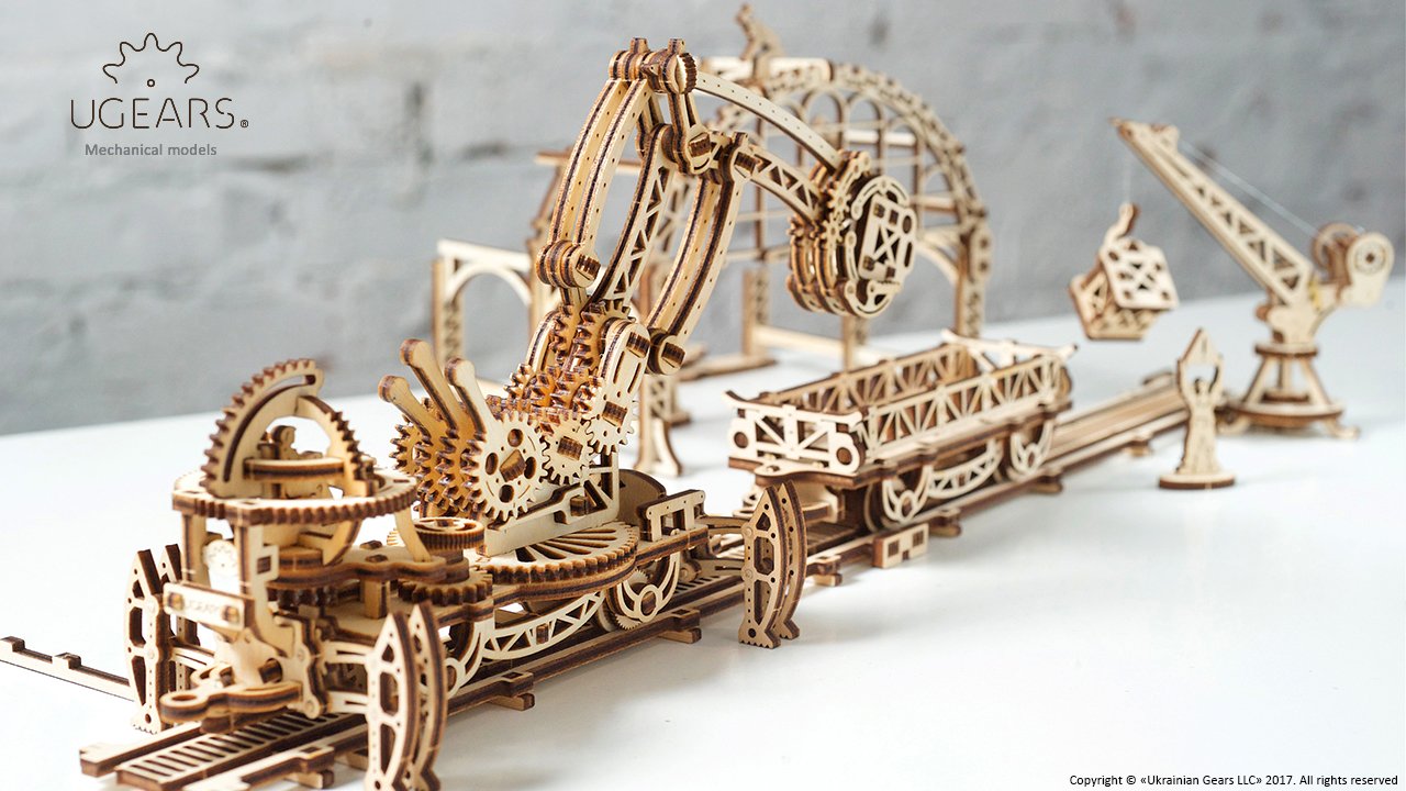 3D Palapeli - 354 palaa - Rail Mounted Manipulator - 3Dpalapelit.com