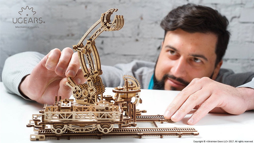 3D Palapeli - 354 palaa - Rail Mounted Manipulator - 3Dpalapelit.com