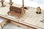 3D Palapeli - 196 palaa - Railway Platform - 3Dpalapelit.com