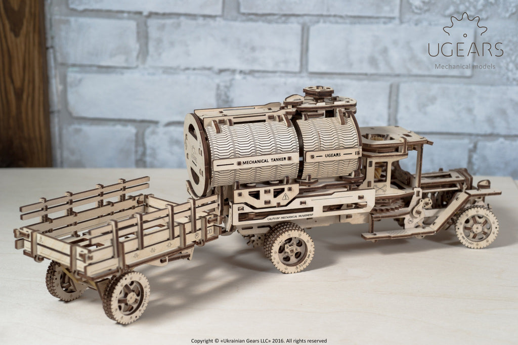 3D Palapeli - 322 palaa - Set of Additions for UGM-11 Truck - 3Dpalapelit.com