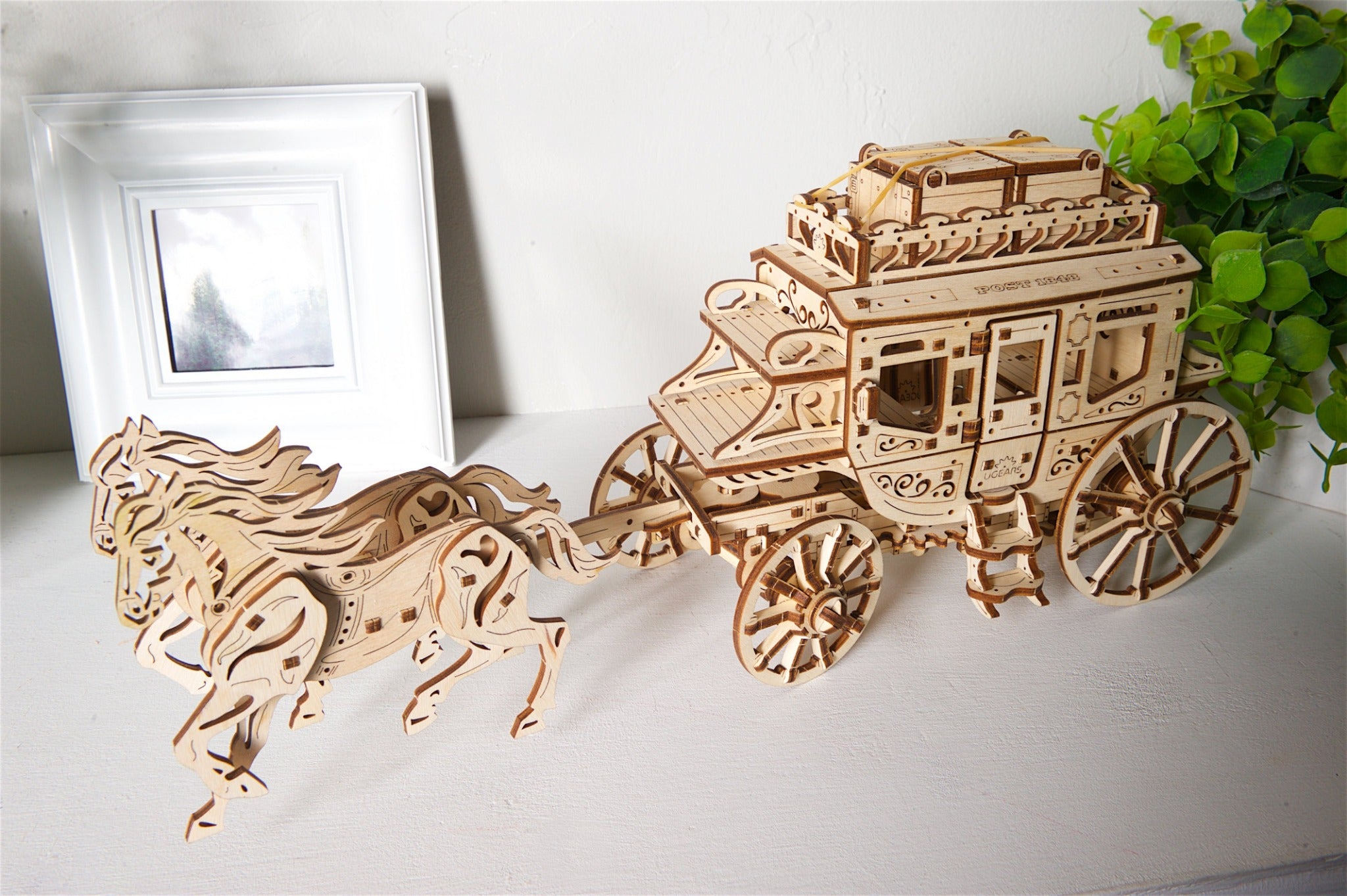 3D Palapeli - 248 palaa - Stagecoach - 3Dpalapelit.com