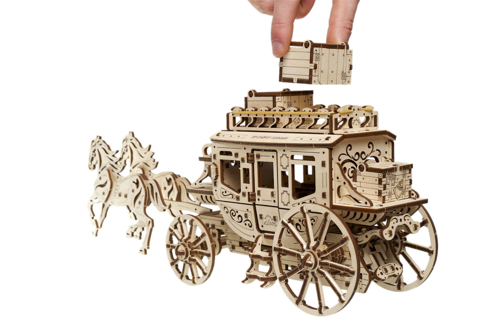 3D Palapeli - 248 palaa - Stagecoach - 3Dpalapelit.com